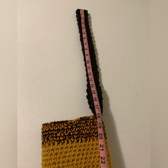 Crossbody Bag Multicolor Handmade Crochet - Picture 12 of 15